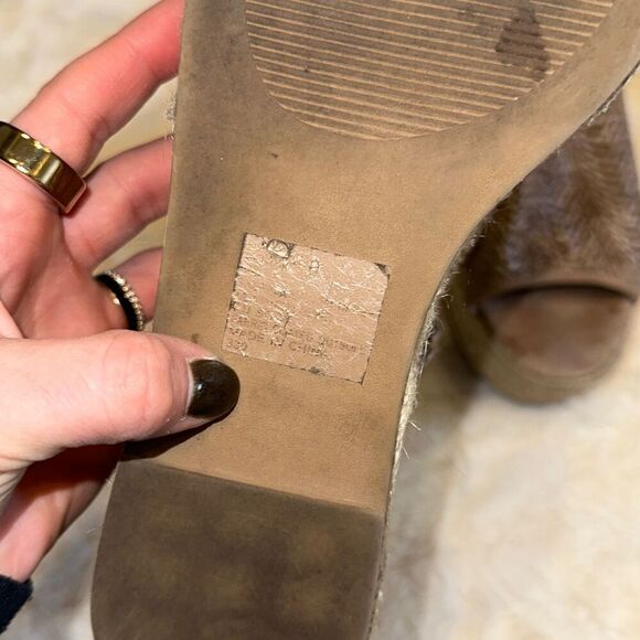 Steve Madden heeled espadrille sandals | Sz 9 - Picture 9 of 9